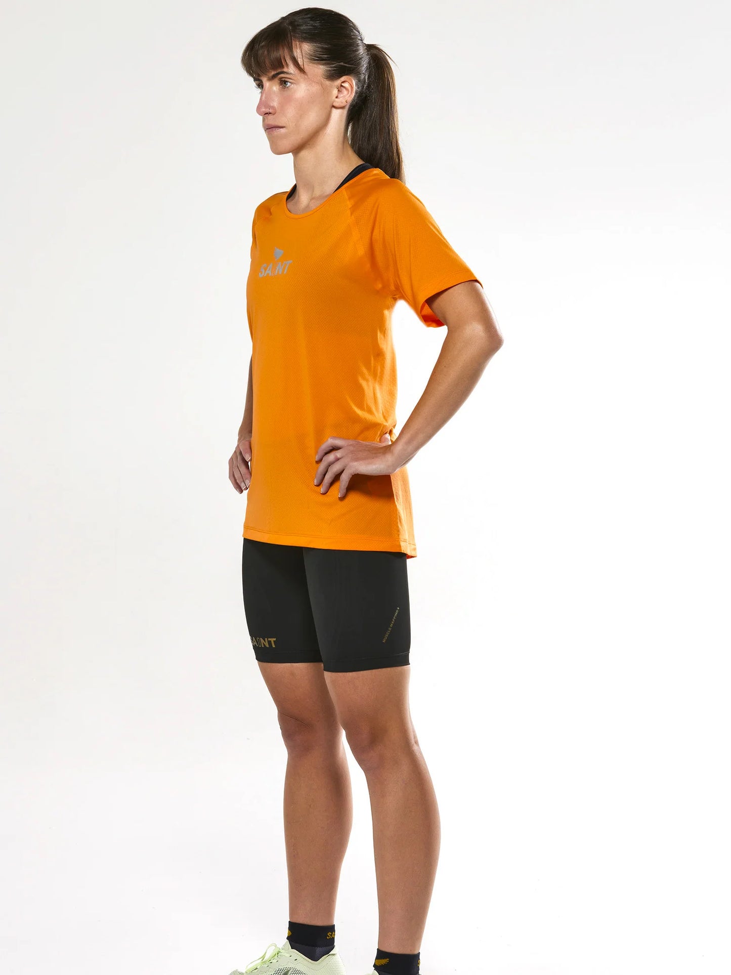 ウィメンズ P1  エリート・ランTシャツ