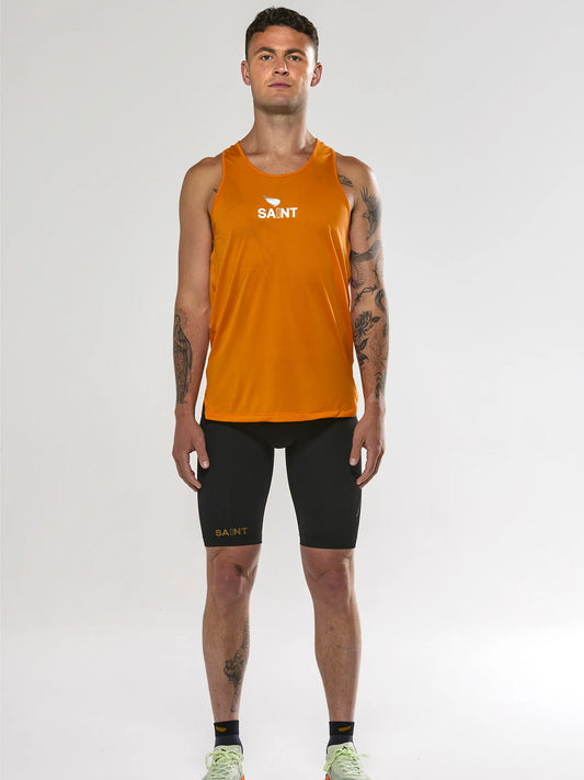 メンズ P1 エリート・ランニング シングレット