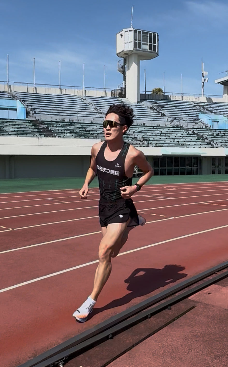 インターバルトレーニングで速度と乳酸耐性を高める｜トラック走行イメージ