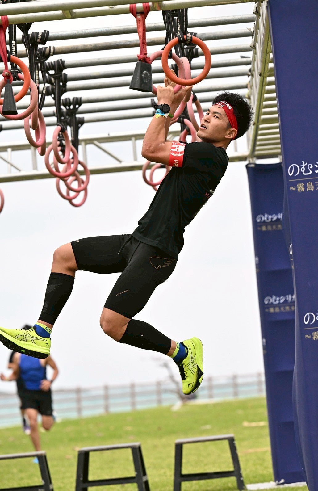 Spartan Race・スパルタンレースのSA1NT着用アスリート