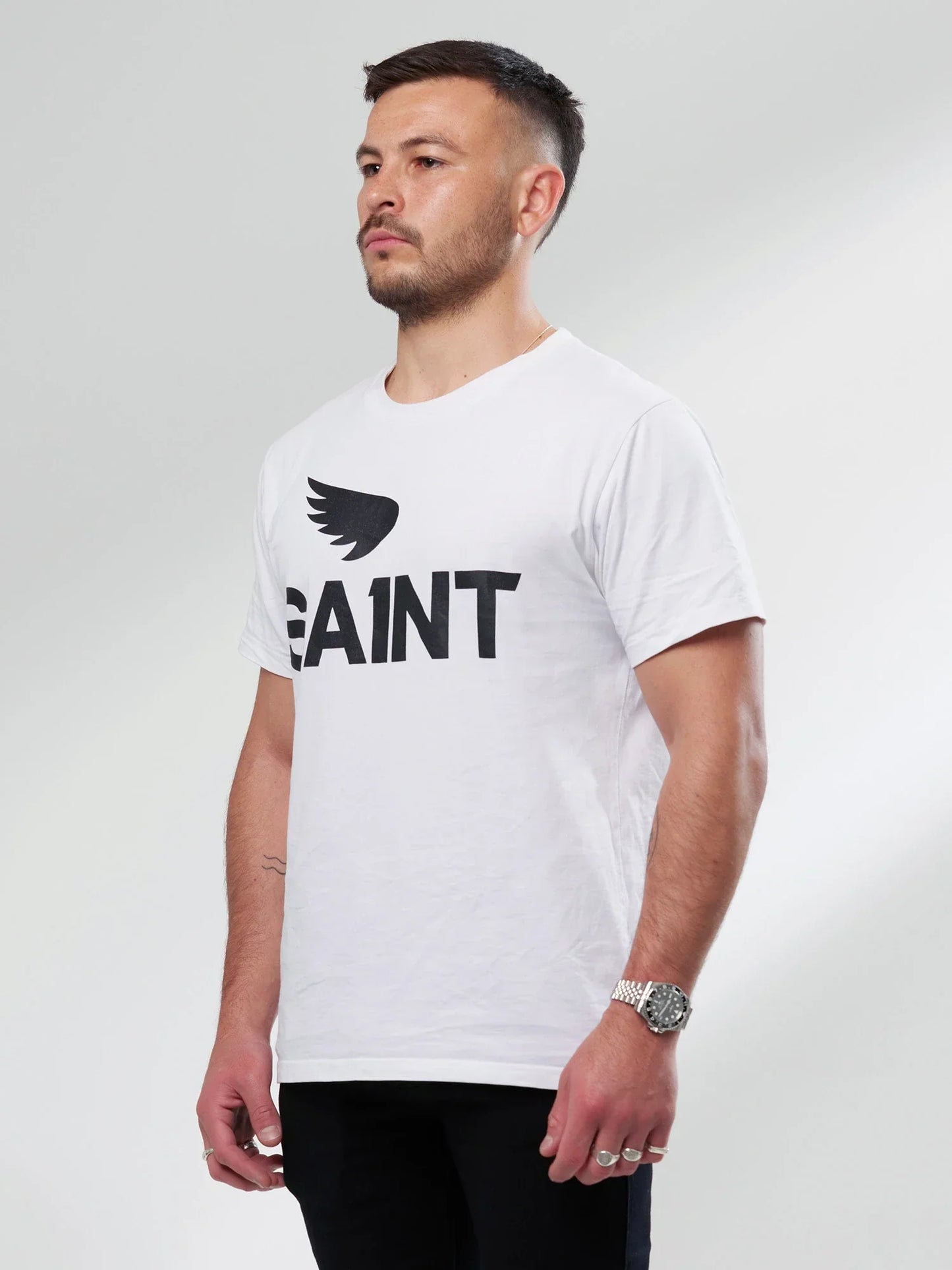 SA1NT No. 1 コットンTシャツ | White