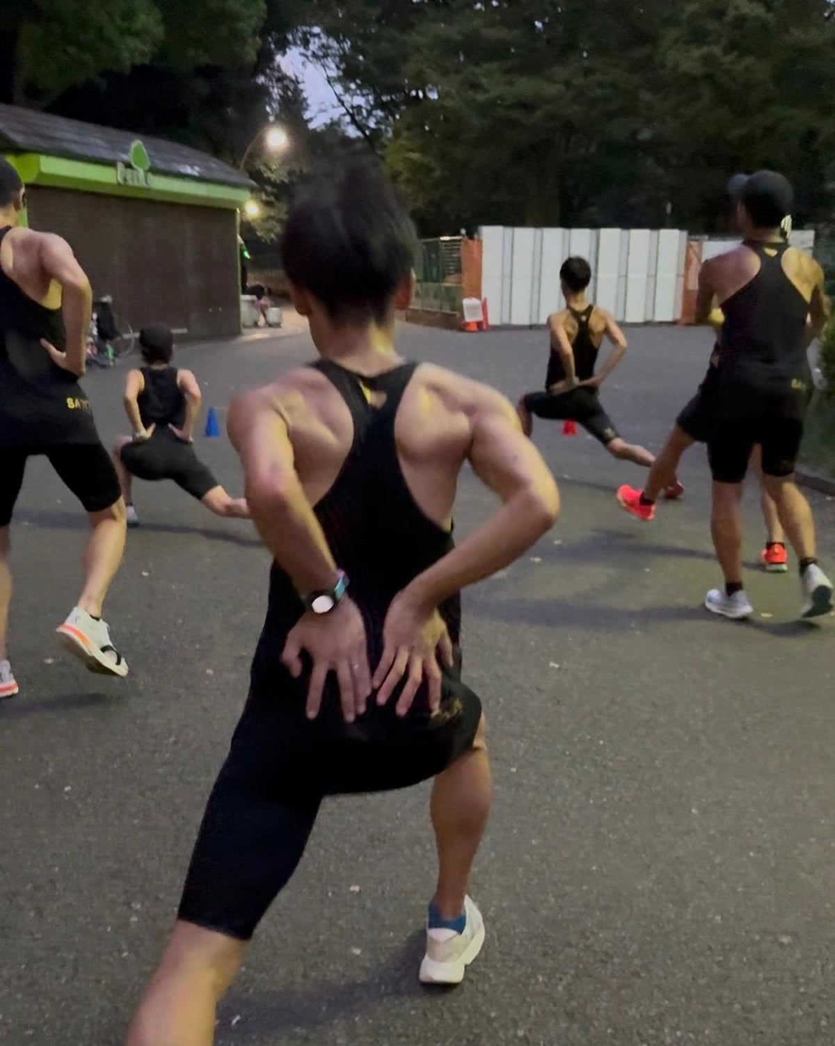 SA1NT HYBRID RUN CLUB グループトレーニング